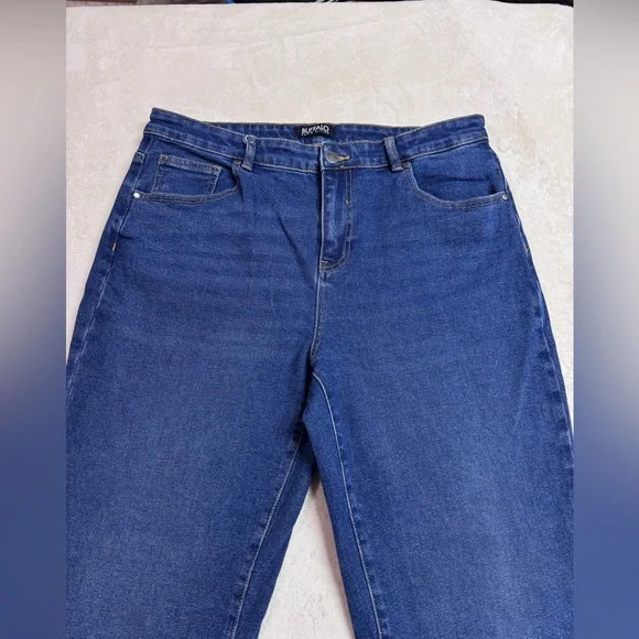 Buffalo David Bitton Women's High Rise Wide Leg Jeans - Picture 2 of 4